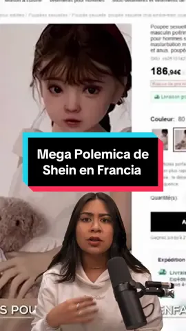 ⚠️La plataforma de Shein está temporalmente suspendida en Francia a causa de las perturbadoras muñecas que se viralizaron, las aduanas retuvieron todos los paquetes y las autoridades ya detuvieron a un hombre que habría comprado la muñeca #shein #francia #muñecas #fastfashion #noticias  