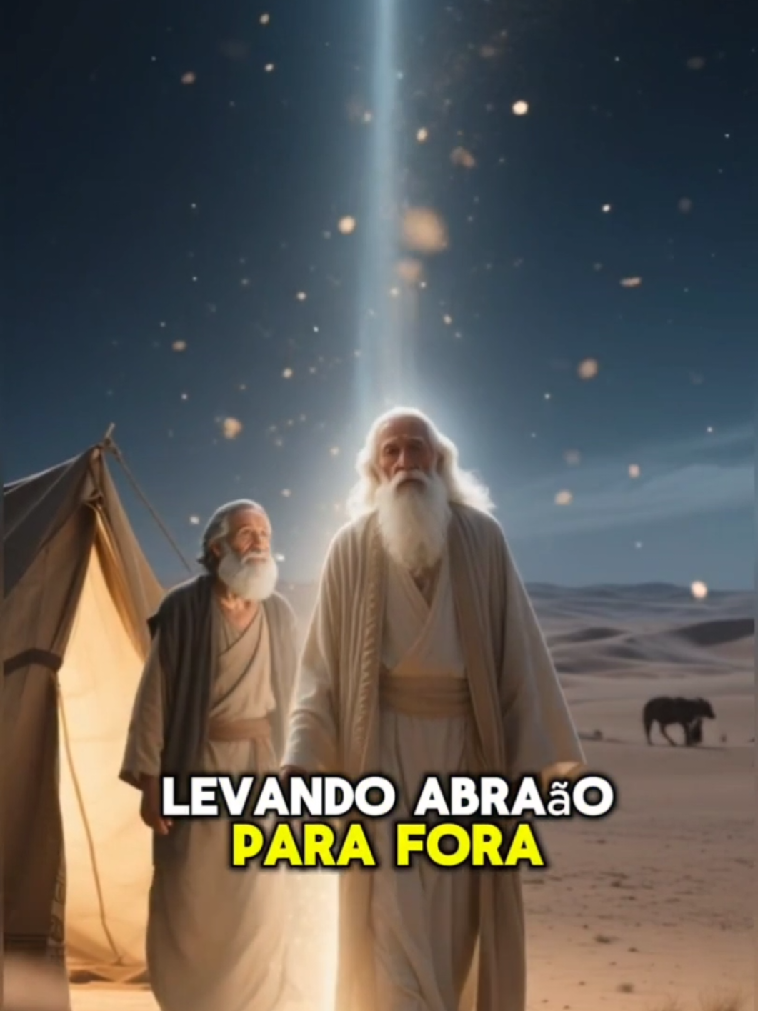 🎬 A Aliança de Deus com Abraão | Gênesis 15 #genesis #HistóriasDaBíblia #Abraão #Fé #palavradodia 