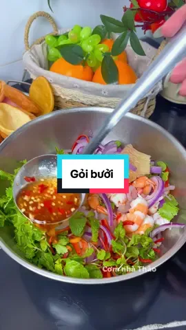 Gỏi bưởi #comnhathao #ancungtiktok #amthucvietnam #anngonnaugon 