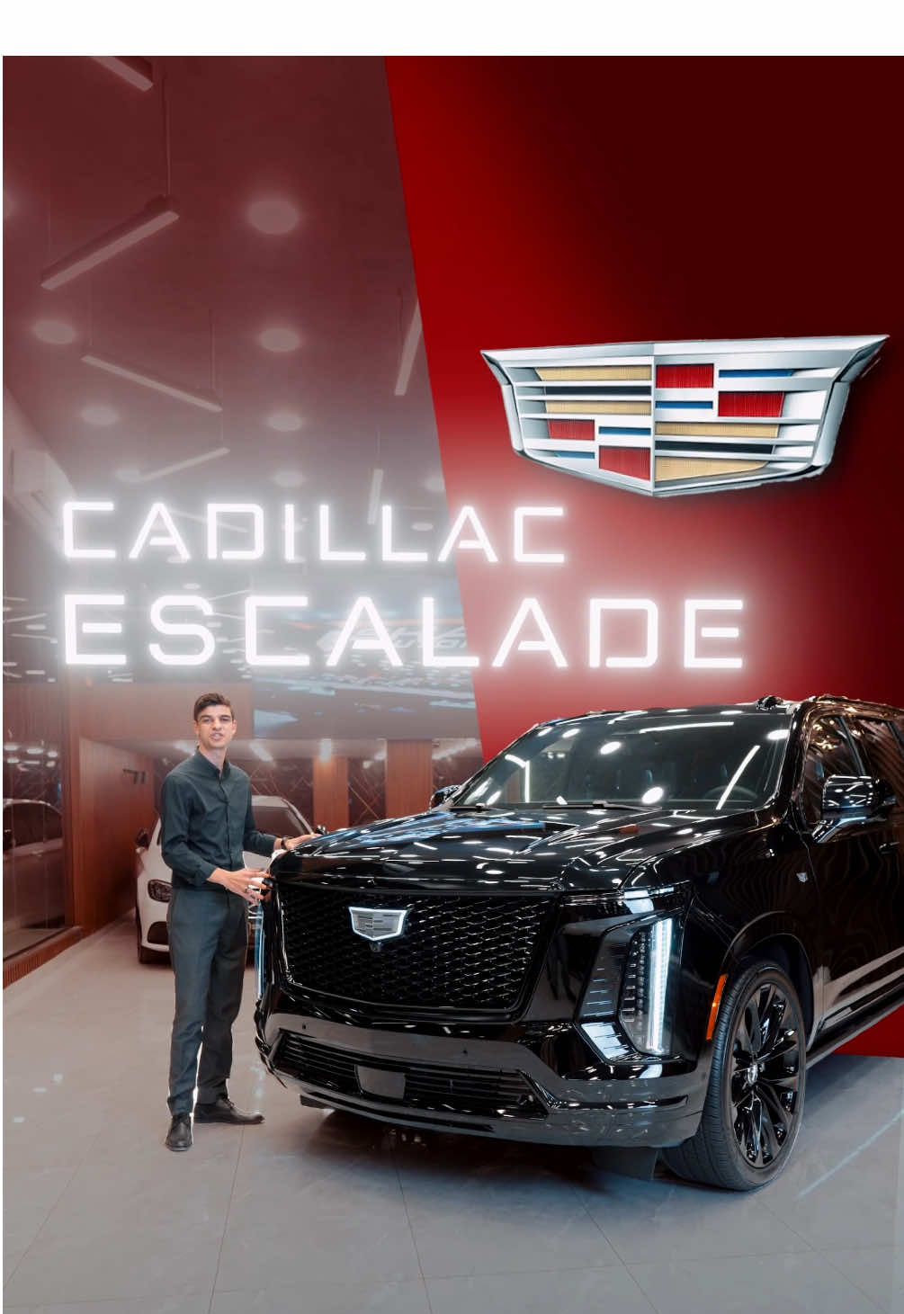كاديلاك إسكاليد | Cadillac Escalade @mirrormediaprodution 📸✅ #cadillac #escalade #كاديلاك #محتوي_سيارات  #الشعب_الصيني_ماله_حل😂😂 