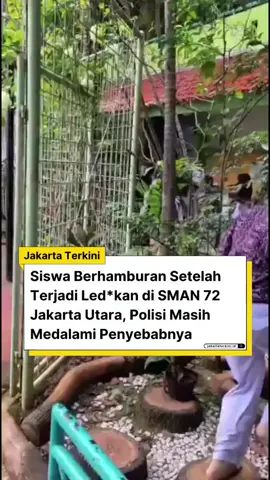 Led*kan terjadi di area SMAN 72 Jakarta Utara yang berlokasi di Kompleks TNI AL Kodamar, Kelapa Gading, pada Jumat (7/11) sekira pukul 12.30 WIB.
