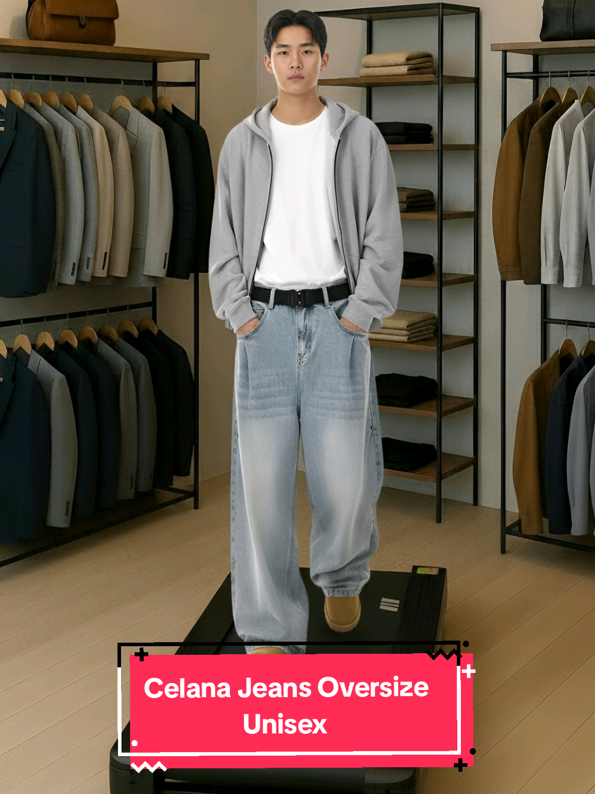 Harga Segini Udah Sekece ini Celana Jeansnya😎 #fypgaknih #fypp #celana #celanajeans #masukberandamuu 