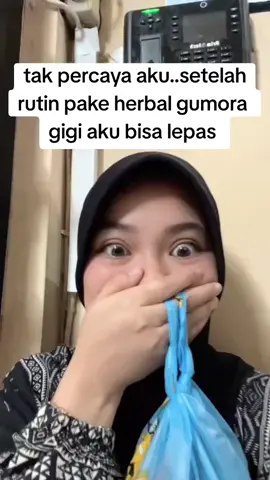 herbal gumora membantu melepaskan kan sisa akar gigi kamu . cek kranjang kuning #promomakan1111 #akargigi #sakitgigi #akargigi 