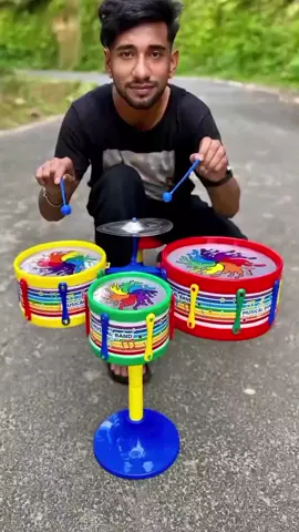 Mini jazz Drum Set VS Jazz Drum Set Unboxing  