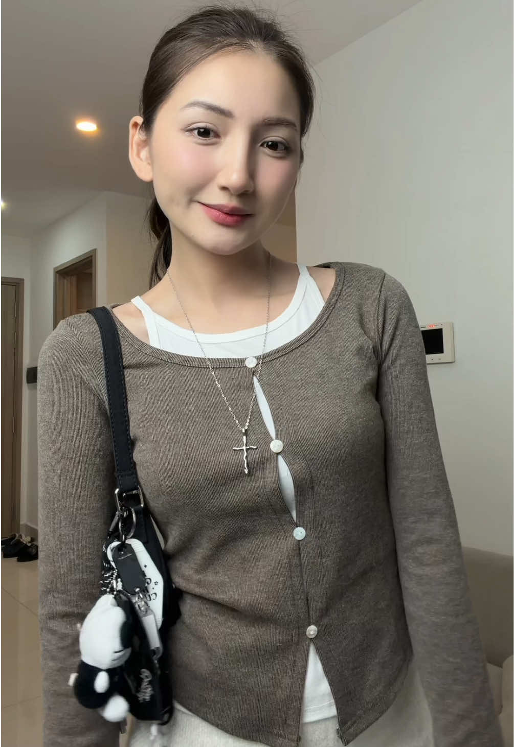 Áo kiểu cổ yếm #xuhuong #OOTD #review #aokieu #aocoyem 