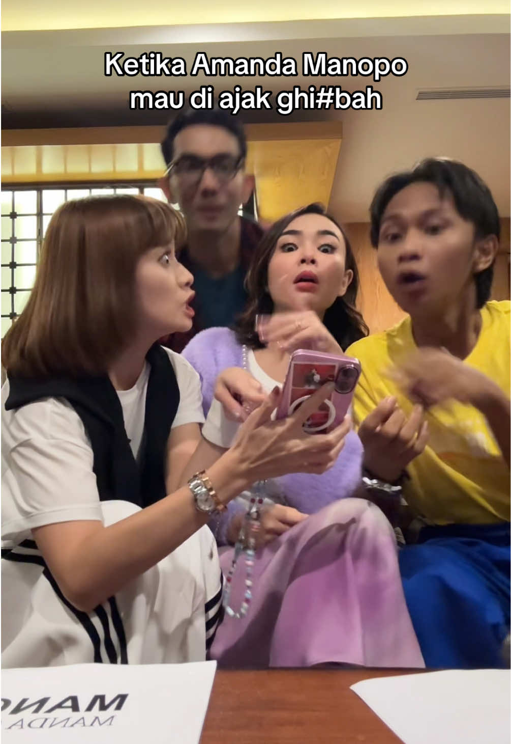 Goyah juga kham ngana 🫵😆 