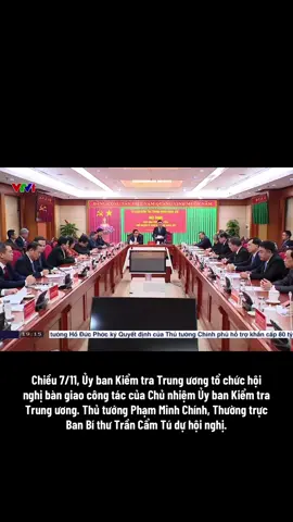 Bàn giao công tác của Chủ nhiệm Ủy ban Kiểm tra Trung ương