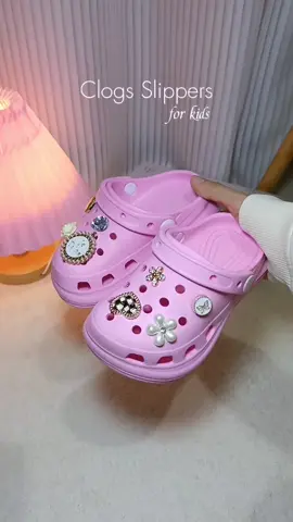 Perfect gift for kids #slippersforkids #clogs #clogsforkids #kidsslippers #giftidea 
