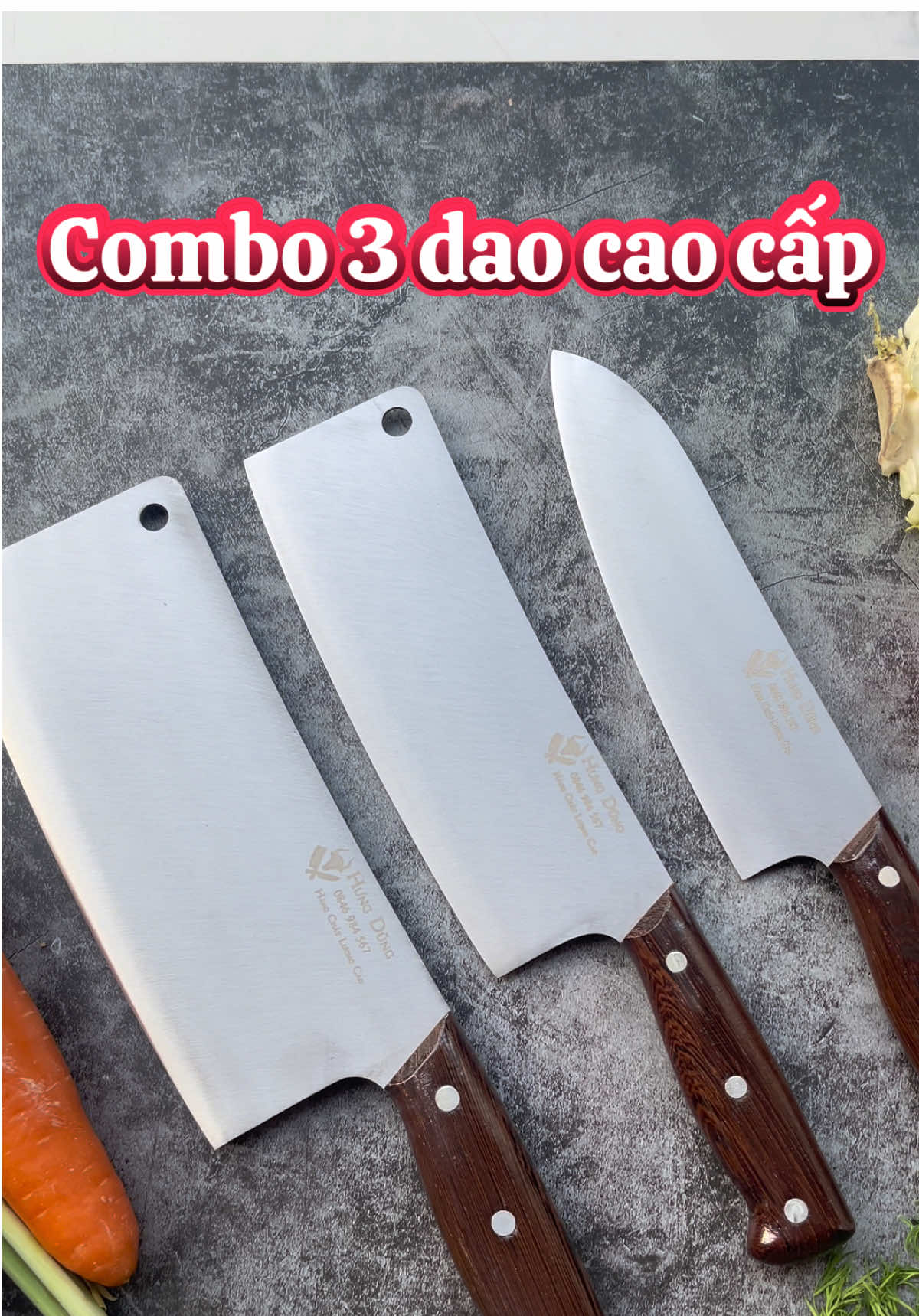 Ta nói bộ này vừa đẹp vừa sang, giá lại rẻ nữa các bác ạ 👍 #daobep #bodaothepkhongri #daonhabepcaocap #daothaithit #daobepkhonggi 