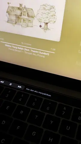 Waktu yang salah #fiersabesari #liriklagu #lagugalau #vateours 