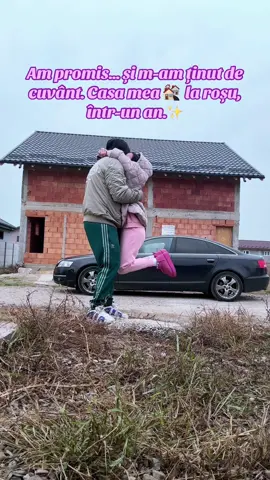 Nu e doar o casă, e dovada că atunci când promiți… și muncești, reușești. Mulțumesc @Marius Lungu  pentru acoperișul care a pus punct unui vis început cu sufletul! 🏠❤️