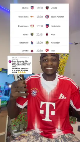 Réponse à @Fred Frédo 