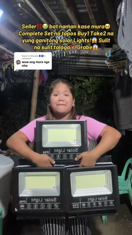 Replying to @Slurpee🪬🧿 Sulit na sulit ka talaga dito naka buy1 take2 Solar Lights na tapos Complete Set pa😱 #solarlights #solar #solarlightsoutdoor #solarlightsbuy1take2 