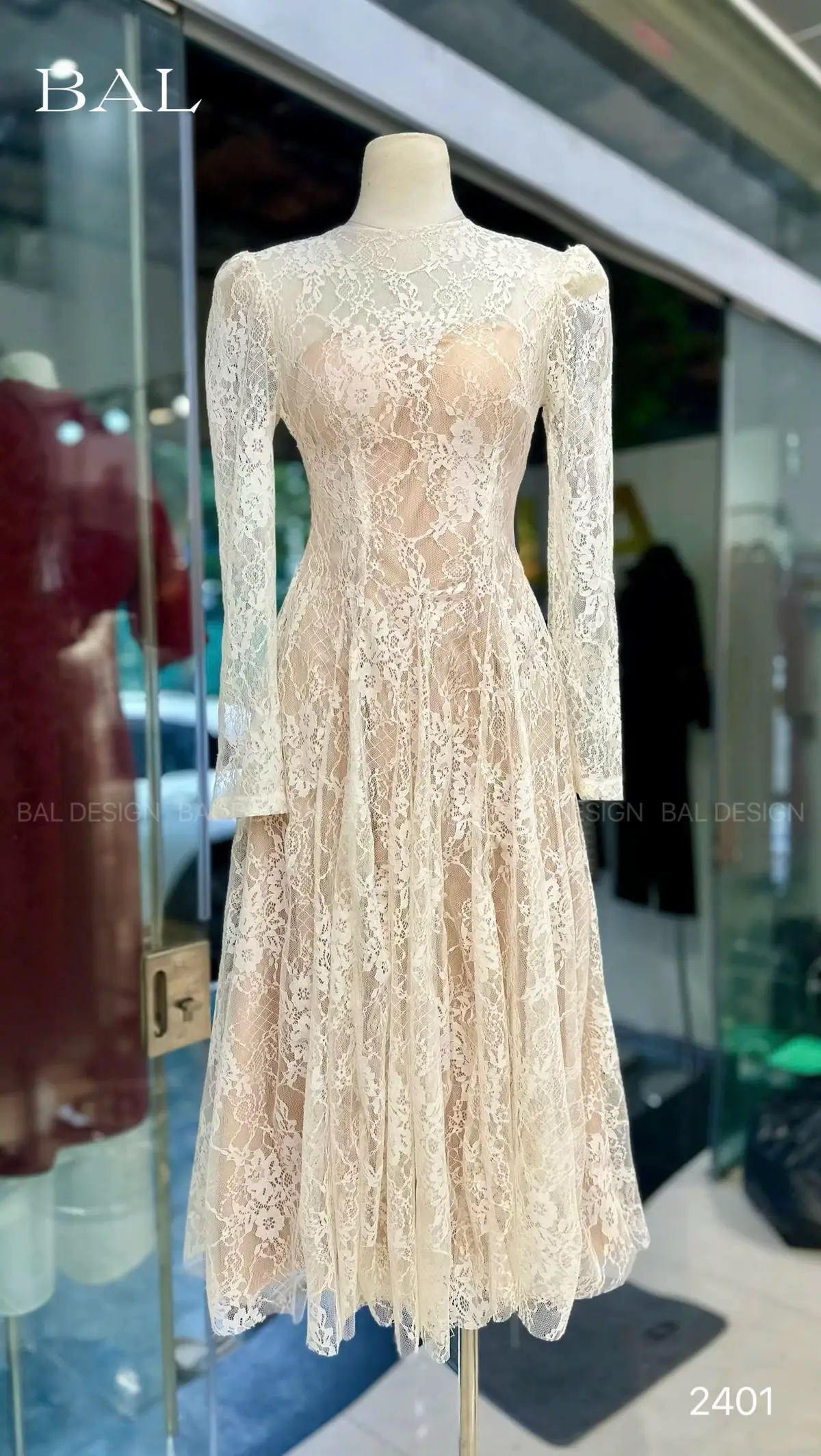 ❣️Váy Ren Chun Lưng – Mã 2401❣️ Dáng dài thướt tha, ren mềm sang trọng, ôm nhẹ tôn dáng mà vẫn cực kỳ thoải mái nhờ chun lưng 😍😍 💰430 SML ạ❣️❤️‍🔥