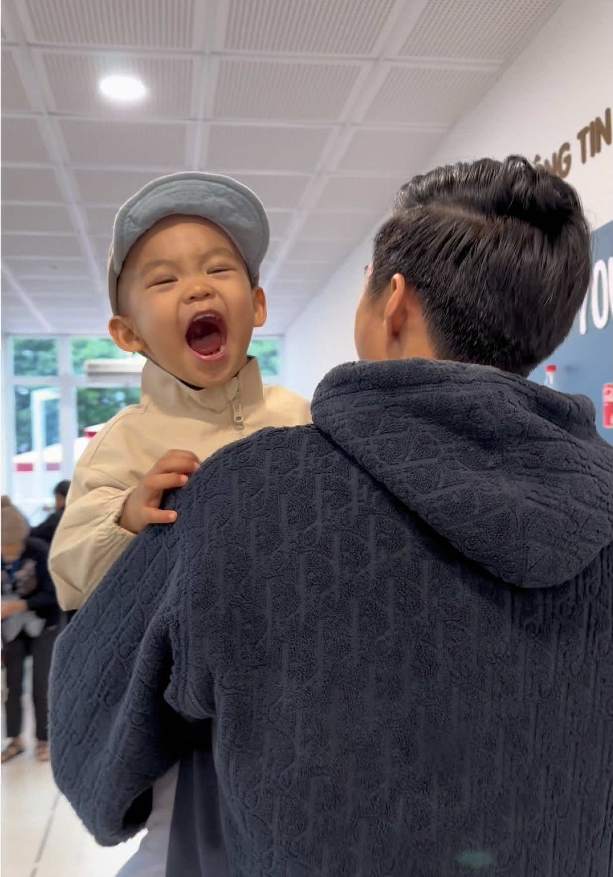 Lúa bắt đầu đi học đây các bác các cô chú ạaa. 🥰🩵 #doanhaimy #fyp 