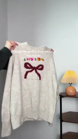 #sweter #tiktokshopblackfriday #tiktokshopcybermonday #spotlightfinds #bow 