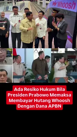 tanggung jawab moral presiden itu kepada rakyat, bukan kepada Jokowi  #prabowo #jokowi #whoosh #keretacepat #apbn 