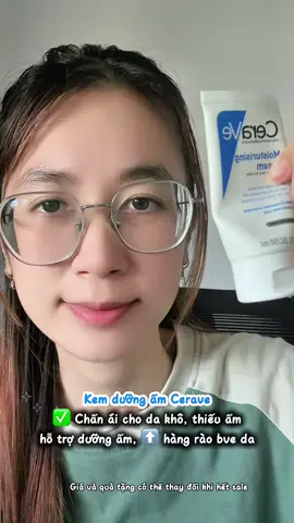 Kem dưỡng ẩm Cerave có deal hời săn lẹ nè nha #CRVVN #ceravepartner #HợpTácCùngCerave #ceravevietnam #kemduongam 
