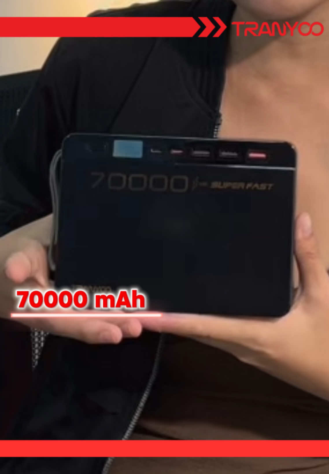 70,000 mAh for you!#Tranyoo #tranyoophilippines #tiktokshop11bigpamasko #70000mah 