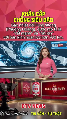 Khẩn: Lại siêu bão Fung wong xuất hiện rất mạnh và rất lớn#bao#thoitiet #sieubao #redruby#xuhuong 