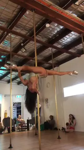 My first ever performance at the studio #poledance #poledancing #memories #fyp 