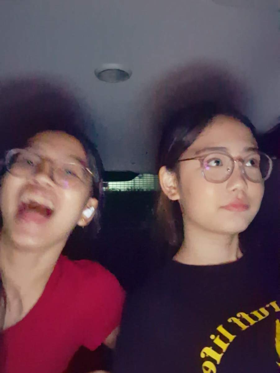 i think we were being stared at #sister #nostalgic 