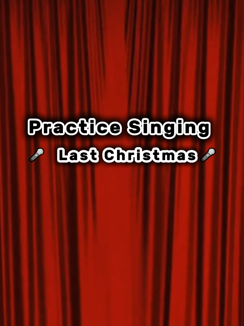 Sing 🎤   Last Christmas by @WHAM! 🥰🎄🎅 #singingchallenge #lastchristmas #wham #karaoke #foryou 