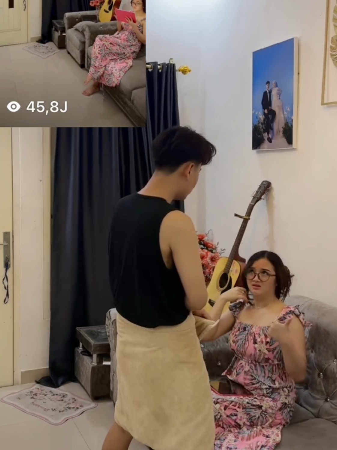 Oh ini yang viral haha #xyzbca #douyin #fyp #adikipar #viral 