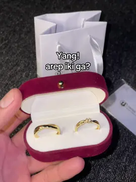 Yang mau ini ga?💍🤍✨#couple #cincincouple #cincinemas #kadopacar 