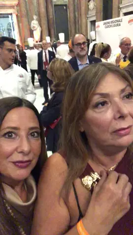 Festa nazionale degli Chef 👩🏻‍🍳 italiani a Genova   Cena di gala a Palazzo Ducale ..  #genova #lady #chef #amazing #Love 