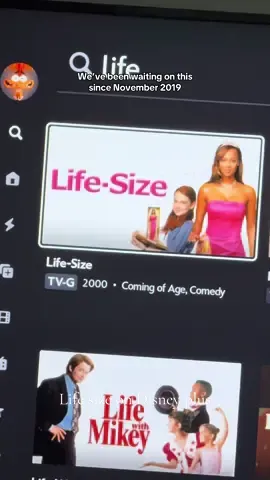 Replying to @Chrissy Michelle @Disney+ Ive been waiting since the launch of Disney+ to see my favorite movie!! Lifesize🍿 It’s tiiimmmeeeeee #disneynostalgia #throwbackdisney #LifeSize 