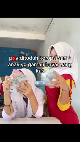 jajan elit uang kas sulit#fypシ゚ #4u #kelasasik #bendaharakelas 