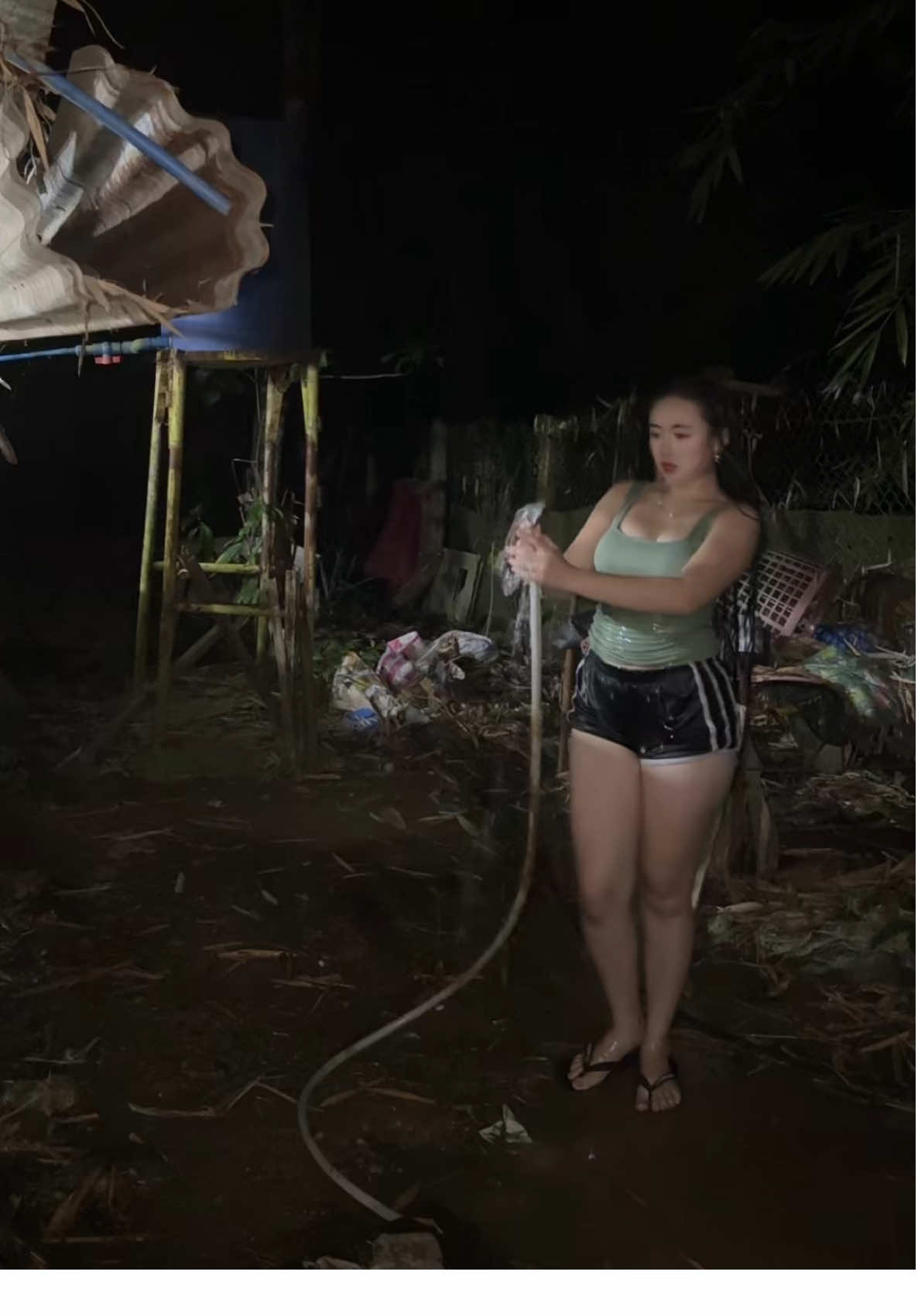 Di pa afford shower eh hahaha