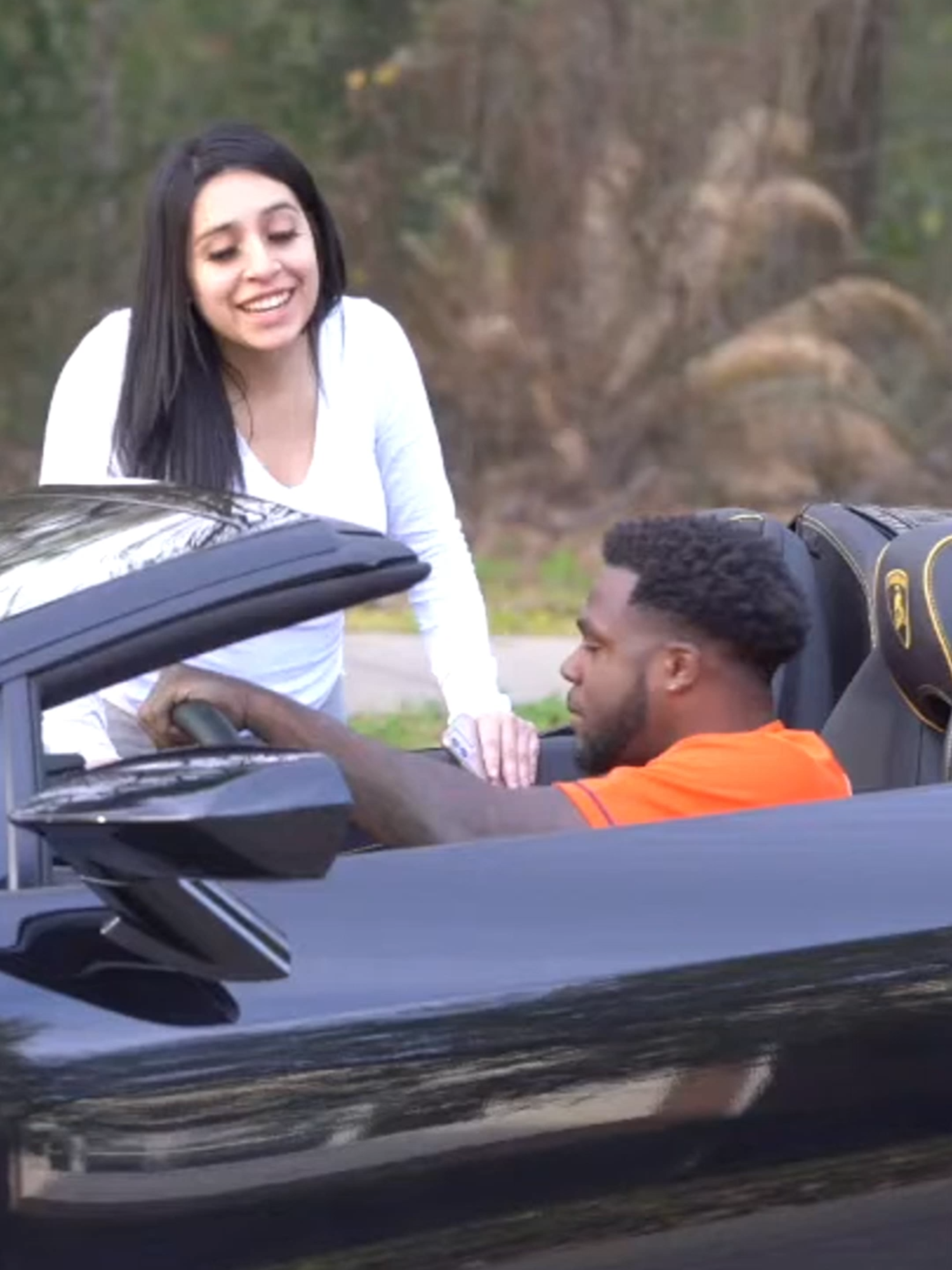 She was begging to come home with me #aurafarming #prank #fypシ゚viral