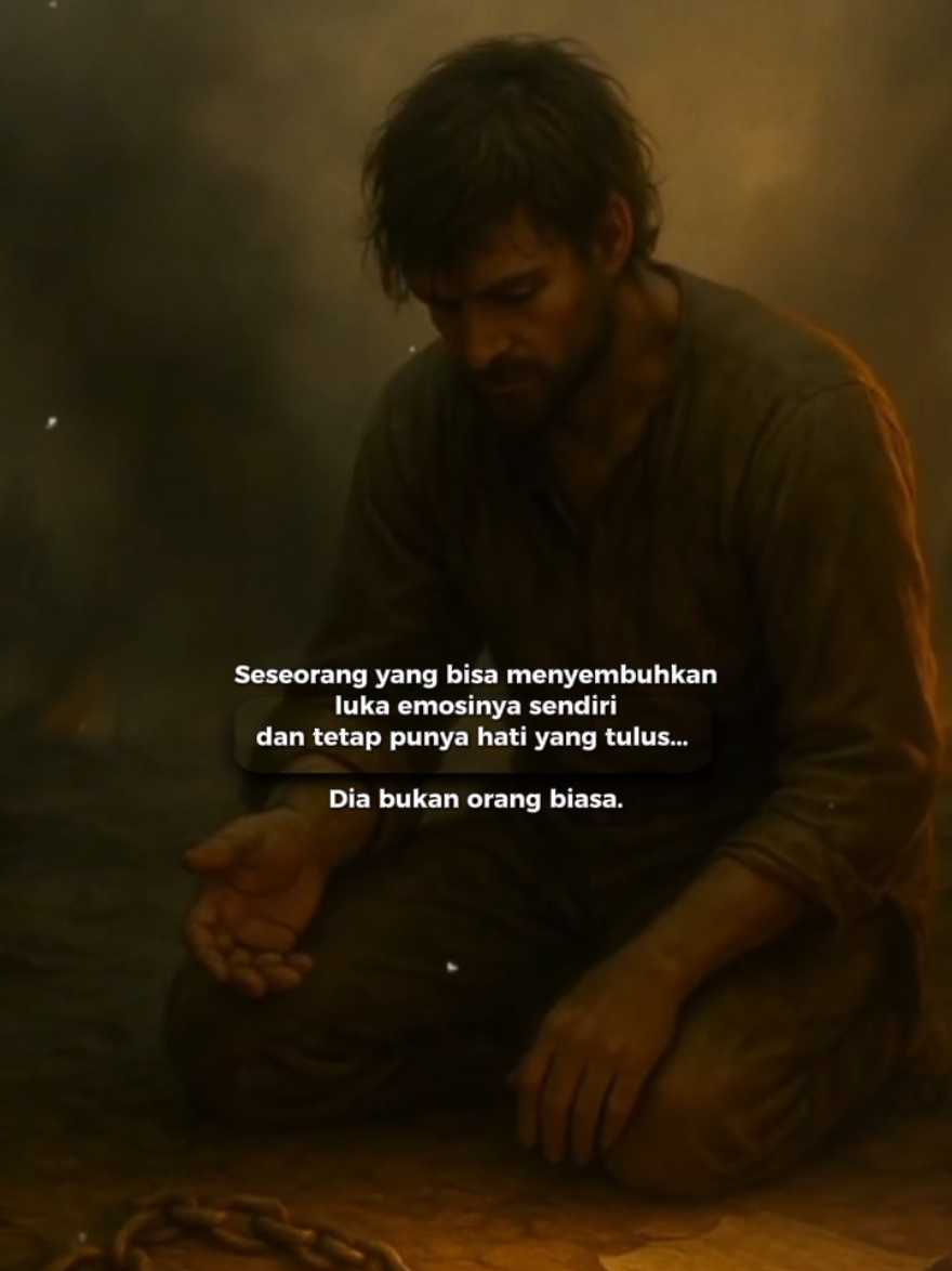 bertahan dengan kewarasan di tengah luka adalah tanda kecerdasan emosi yang luar biasa.. saat dia sembuh, jiwanya menjadi bebas dan menjadi cahaya yang dengan kehadirannya saja kegelapan bisa sirna. #katakata #spiritualtiktok #spirituality #kesadaran #spiritual 