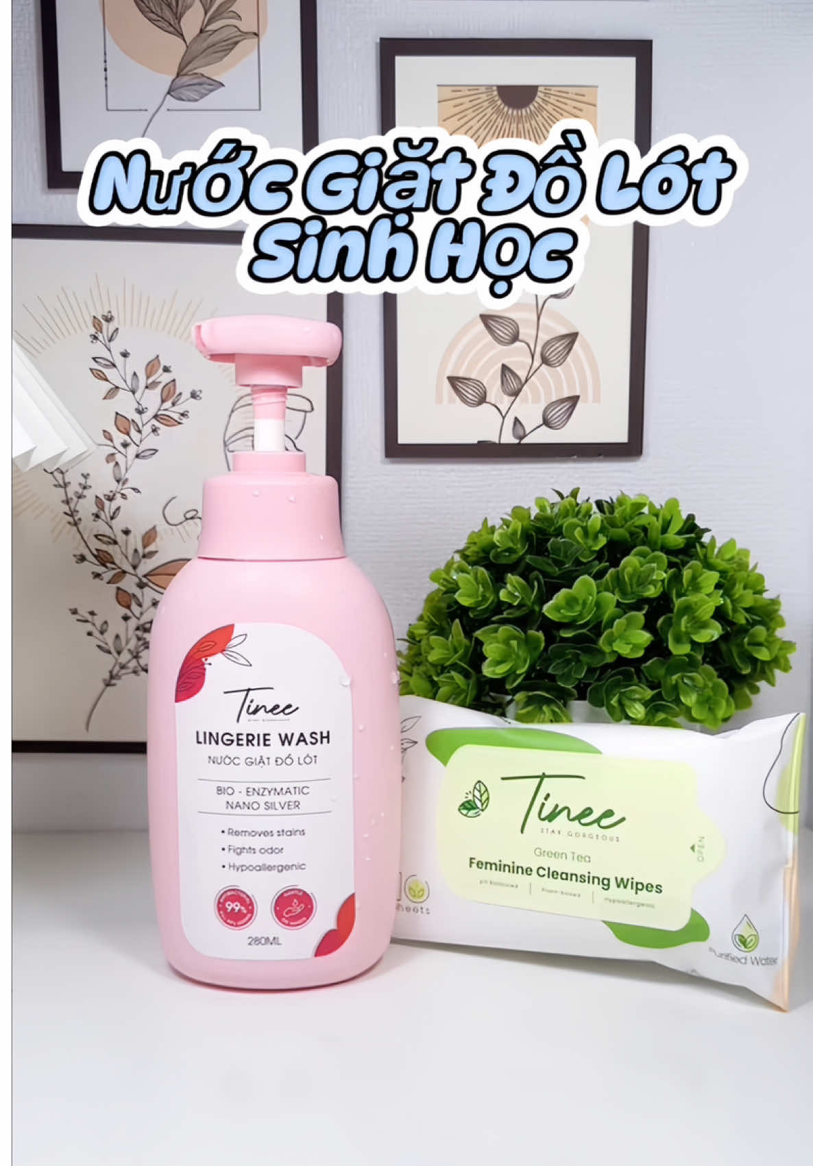 Nước Giặt Đồ Lót #nuocgiatdochip #tinee #review #unbox 