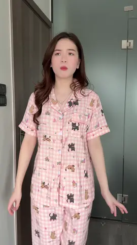 Ở nhà càng phải xinh chị em nha #bomacnha #dongunu #bonu #pijama 