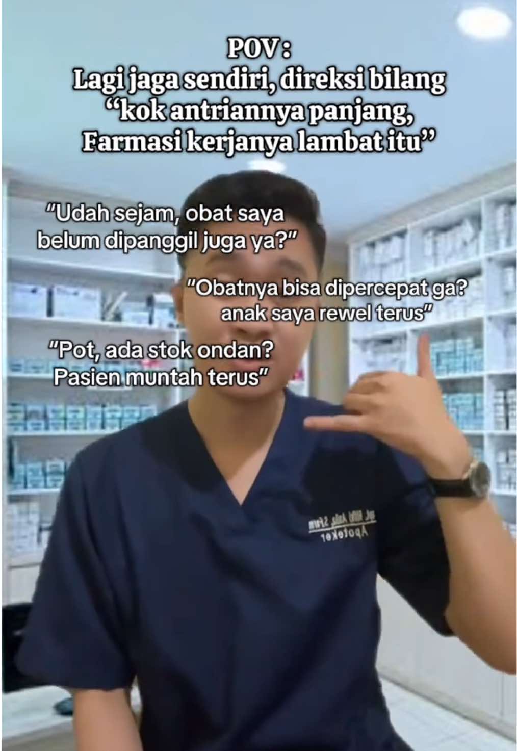 Kondisi lagi gacor ketua, mohon dimengerti 🫡🔥 #farmasi 