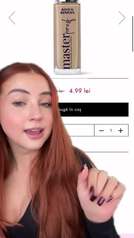 5 lei un fond de ten😳🤭 Not sponsored @makeupshopromania   #blackfriday #boysnberries #reduceri #recomandari #makeup 