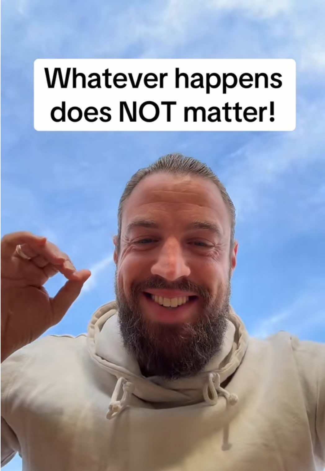 Whatever happens does NOT matter! Ready to shift your reality? Schedule a healing session using the link in my bio today. 🙏😇 @Dan The Happiness Coach #spiritualtiktok #5d #higherself #manifestation #DanTheHappinessCoach   