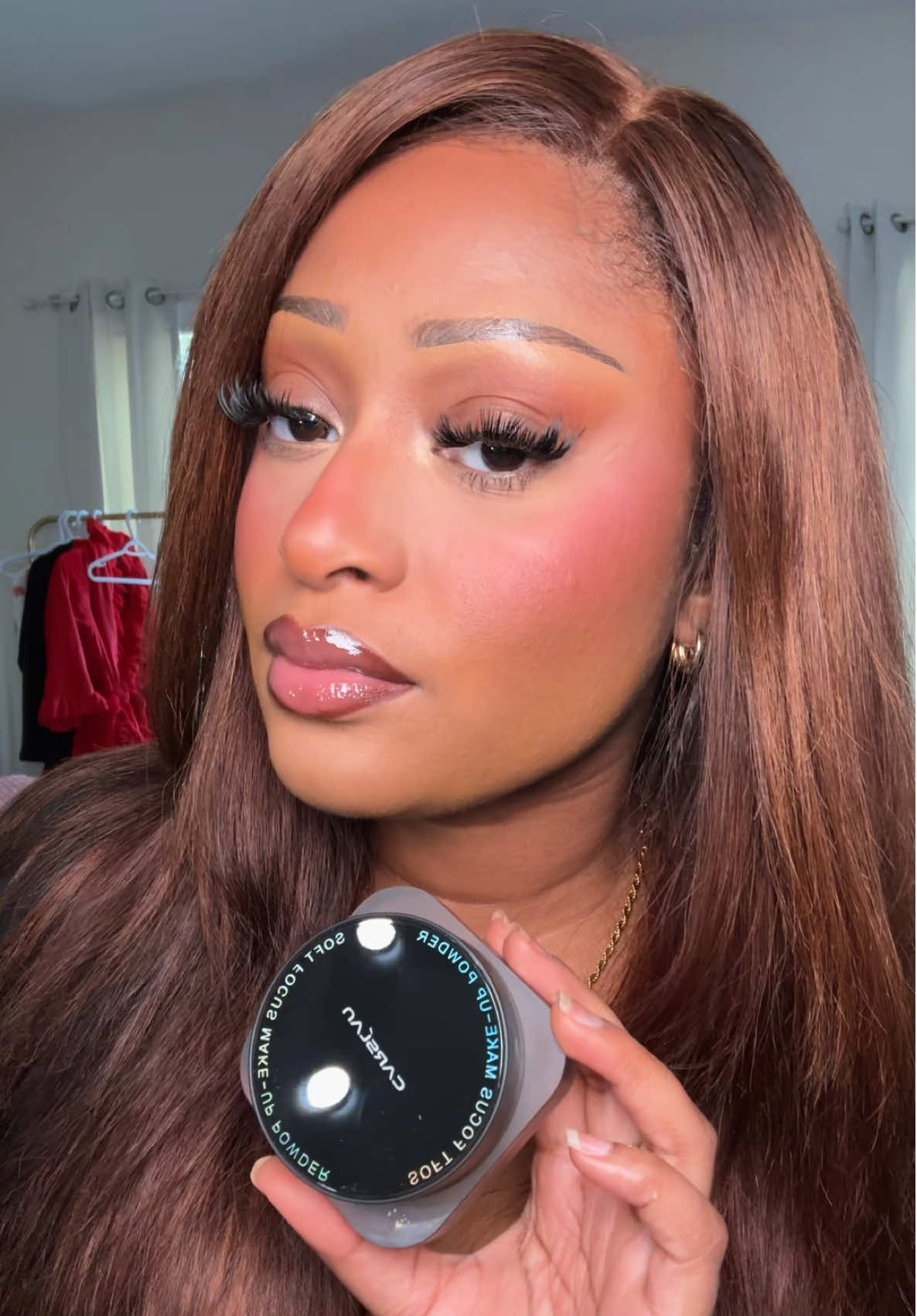 How to : flawless makeup base 🤍🖤@carslan_us #carslanpowder #blurringpowder   #TikTokShopBlackFriday  #TikTokShopCyberMonday #makeup 