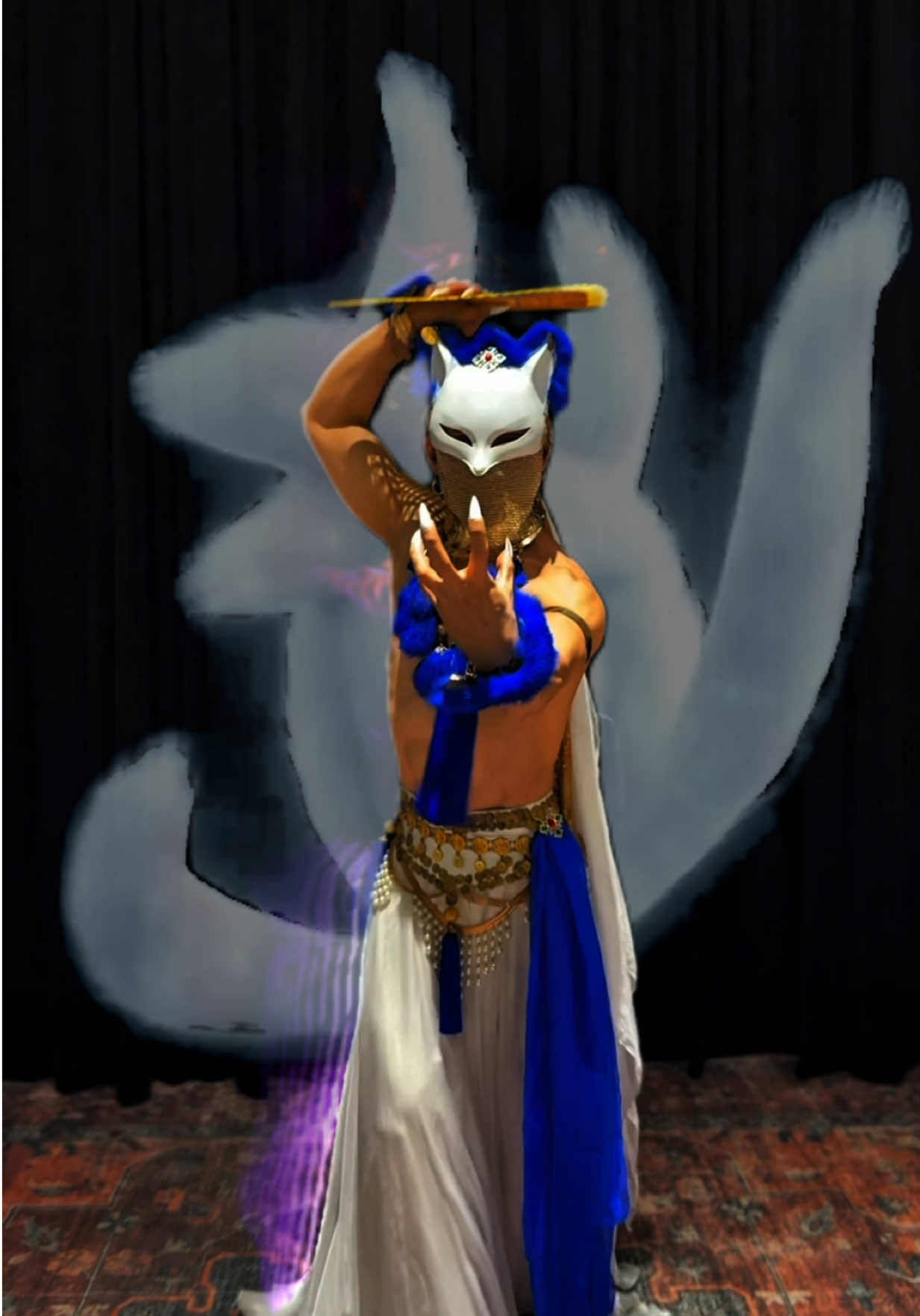 Nine-tailed fox#bellydance #dance #肚皮舞 #东方舞 #muscle #腹肌 #肌肉 #舞贝勒编舞 