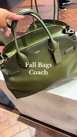 Favorite Fall Bag!!!! She is out of my budget now…but soon☺️ #coachbag #coachbags  @Coach Soft Empire Carryall Bag 40