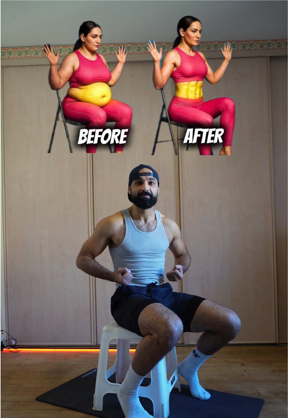 2 min seating Abs at home 🥵 , 5 Exercises  4 Rounds for each exercise  20 Seconds - work 10 Seconds - rest 1 minute rest between rounds  , Save&share for more daily workouts 💪 , #abs #workoutmotivation #Fitness #homeworkout #explor 