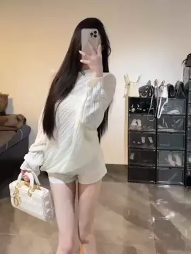 Bộ Nữ Mùa Đông & Mùa Thu, Bán Chạy Nhất Năm 2025, Với Áo Len Che Phủ Và Váy Nửa, Phong Cách Nhẹ Nhàng, Tay Cánh Dơi Có Gân, Cổ Áo Ẩn, Váy Chữ A Che Phủ Hông, Để Giảm Cân