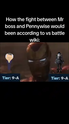 who tf is using vs battles wiki💀#smilingfriends #mrboss #pennywise #itwelcometoderry #fyp 