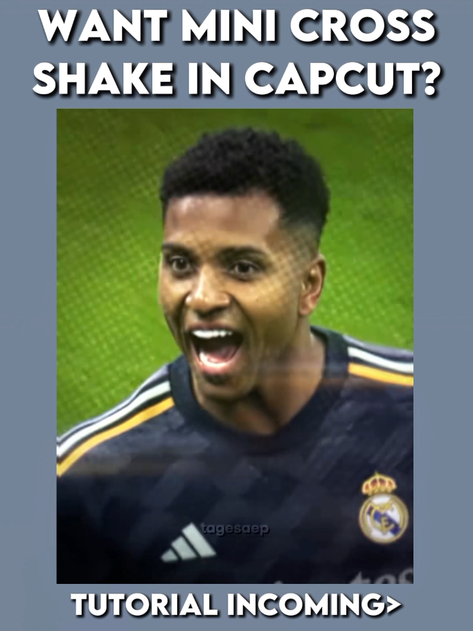 Mini Cross Shake Tutorial In#CapCut #capcut_edit #editingtutorial #capcutpioneer #footballtiktok 