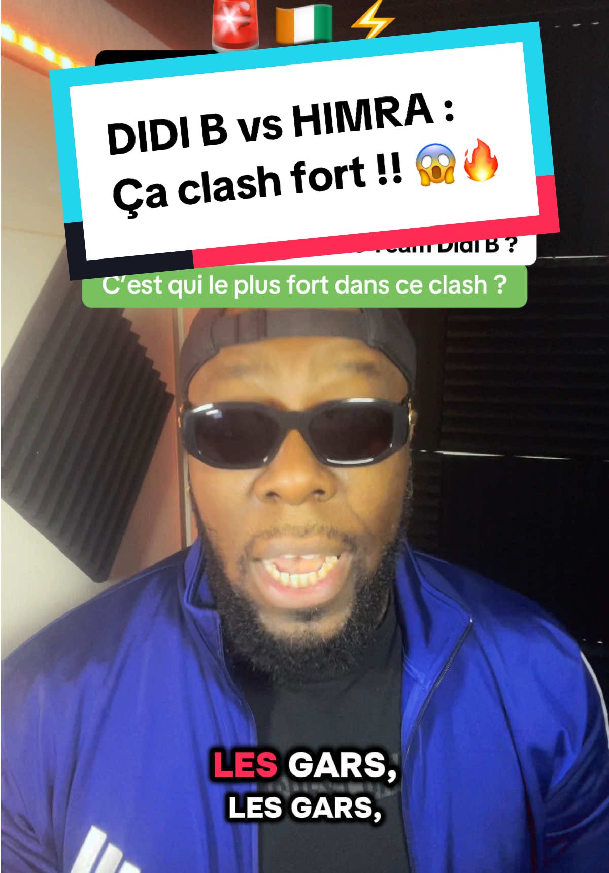 Le clash est relancé entre Didi B et Himra !! Le rappeur ivoirien Didi B vient de balancer un disstrack intitulé « Bodouin ». Ce morceau est une réponse au morceau de Himra intitulé « Nabo Cleman » sorti y a 2 semaines .. que pensez-vous de ce clash ? Qui est le plus fort ? Didi B ou Himra ? #didib #himra #clash #cotedivoire #rap 