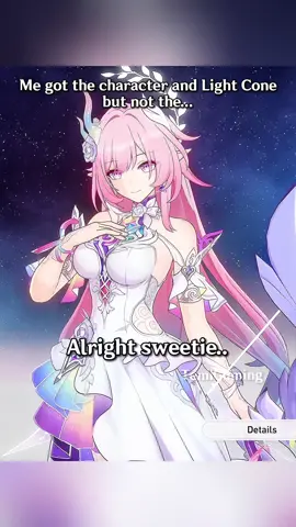 Pulling only character and love lightcone, I apologies Cyrene😔 #HonkaiStarRail #starrail #hoyoverse #cyrene