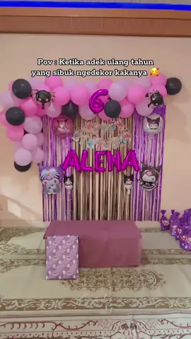 Ngedekor sampe begadang tapi seneng karena hasilnya bagus 💖  #fyp #dekorasiulangtahun #dekorasiultah #dekormurah #paketdekorasi #balonulangtahun 